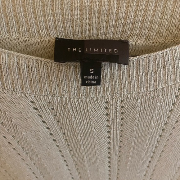 The Limited Merino Wool Light Blue Sweater Size Small - Picture 3 of 6